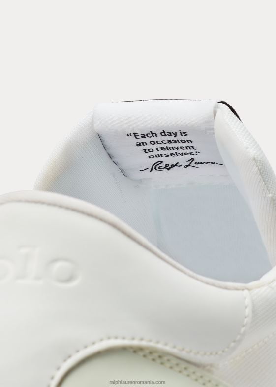 alb bărbați Ralph Lauren adidași train 89 care își schimbă culoarea 046882188