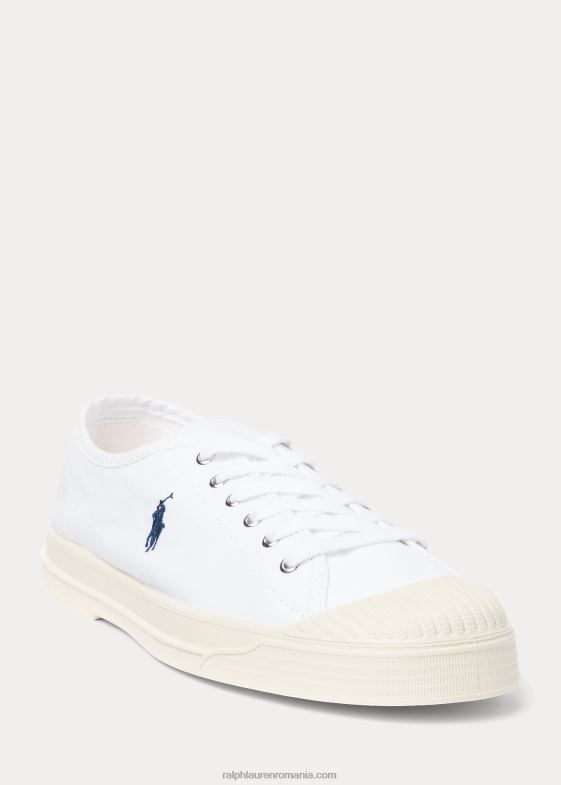 alb/marinier bărbați Ralph Lauren adidasi essence 100 din pânză 046882044