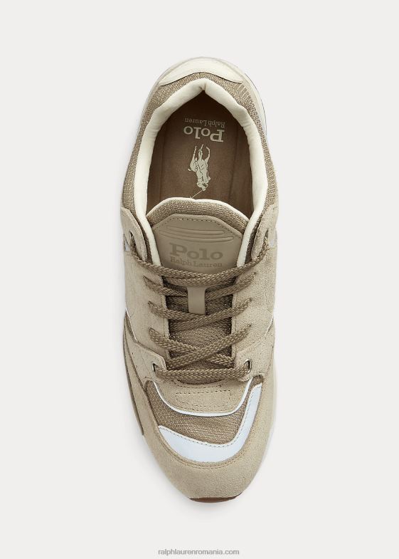 kaki pai bărbați Ralph Lauren adidași trackster 200 046881961