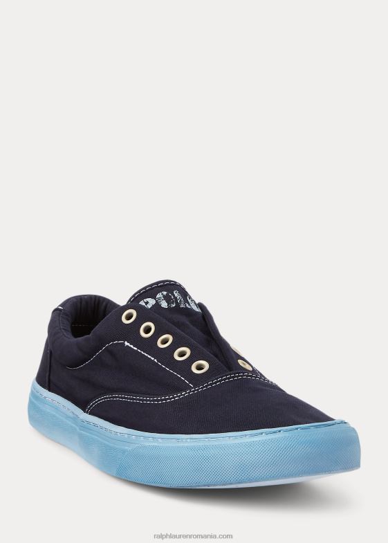 marina newport bărbați Ralph Lauren adidași din pânză keaton 046882032