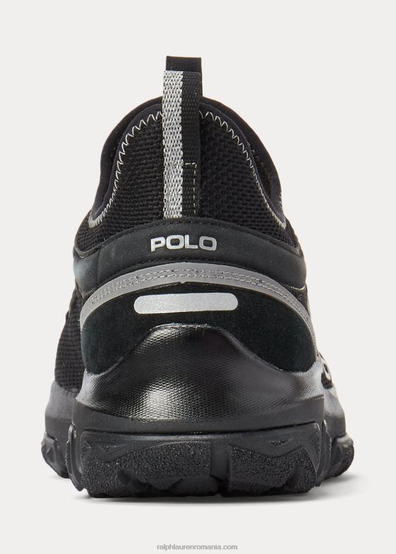 negru bărbați Ralph Lauren adidași adventure 300lt 046882191