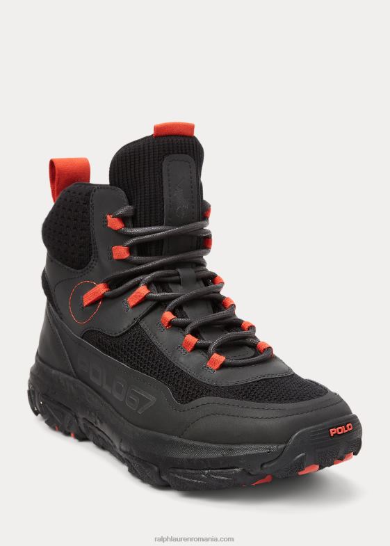 negru bărbați Ralph Lauren adidași polo mirum 046881932