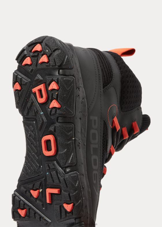 negru bărbați Ralph Lauren adidași polo mirum 046881932