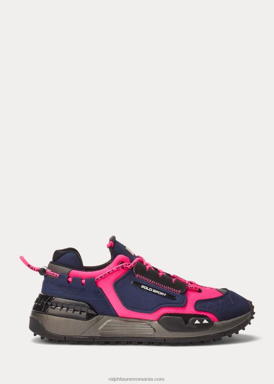 newport navy/fuschia bărbați Ralph Lauren adidași ps200 046881941