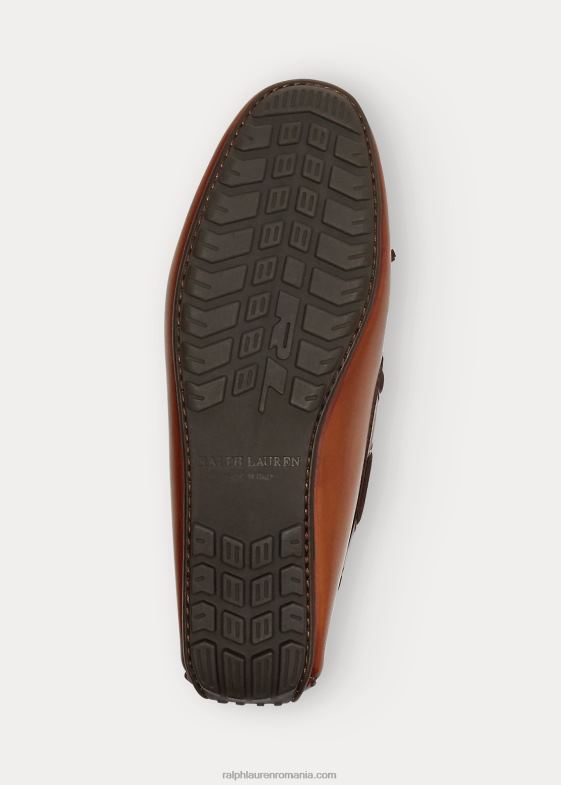 bronzat bărbați Ralph Lauren şofer din piele de viţel harold ciucuri 046882167