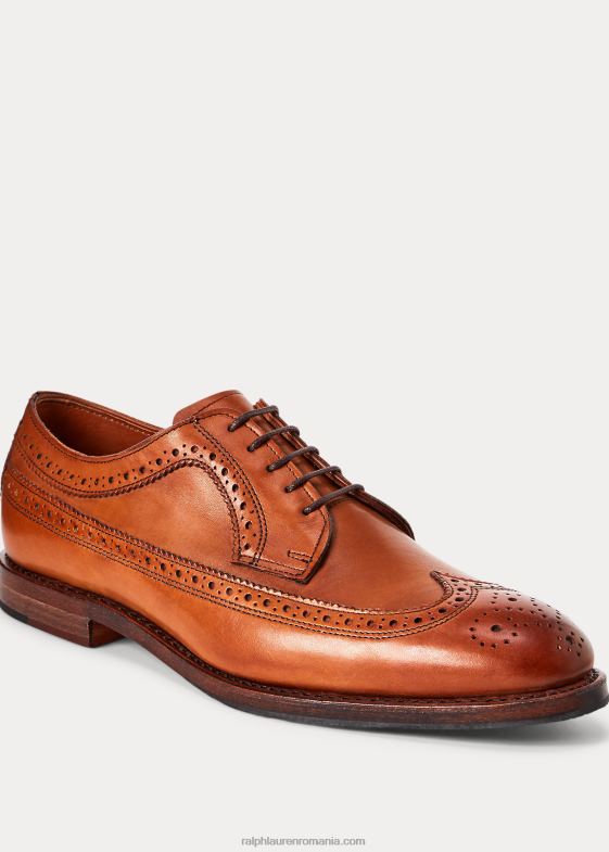 bronzat bărbați Ralph Lauren vârful aripii lustruit sanderson 046882117