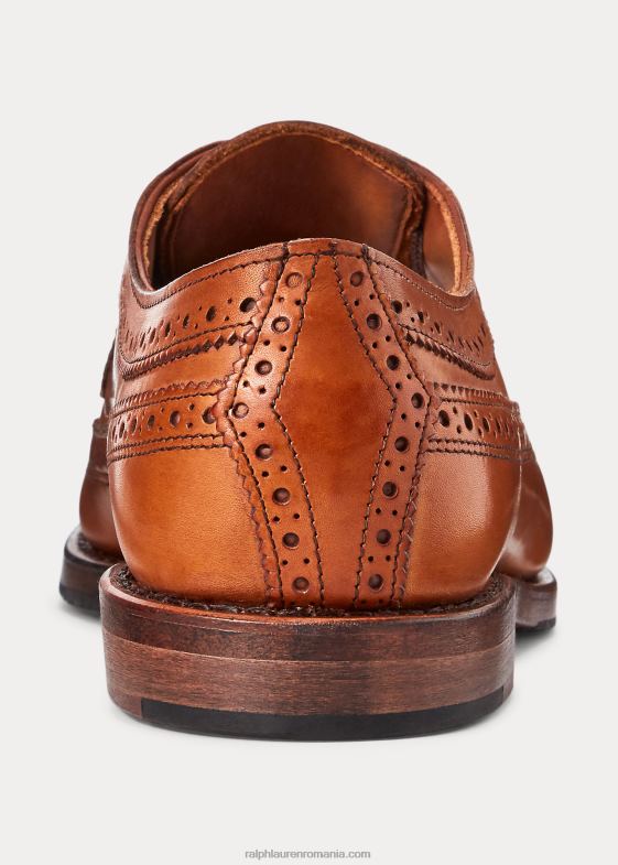 bronzat bărbați Ralph Lauren vârful aripii lustruit sanderson 046882117