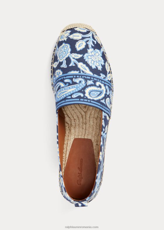 cetera choppa bărbați Ralph Lauren espadrile Bowsworth din twill floral 046882178