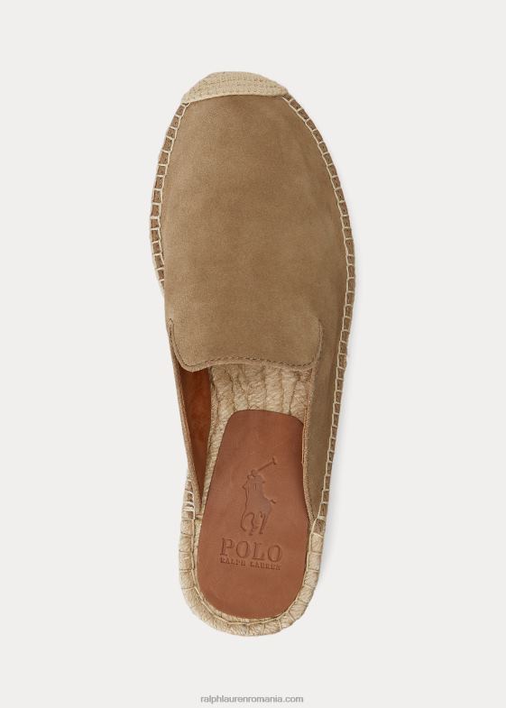 dolar murdar bărbați Ralph Lauren mule espadrile din piele intoarsa cevio 046882076
