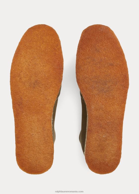 măsline drab bărbați Ralph Lauren espadrile de pânză 046882129