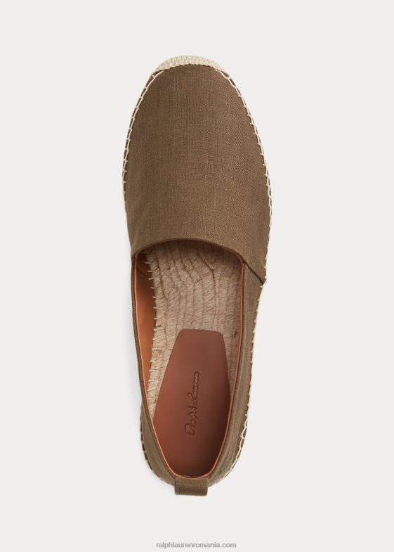 noapte de măsline bărbați Ralph Lauren espadrile Bowsworth din in floral 046888731