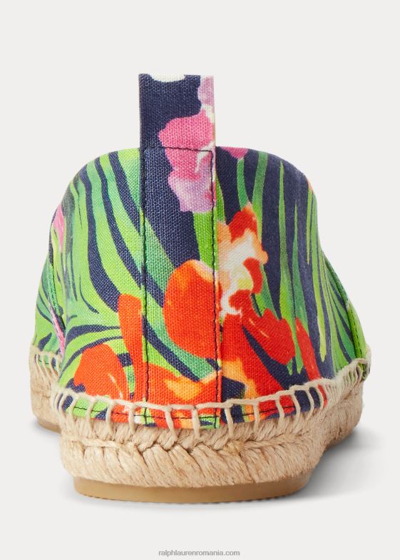 rafinat bleumarin multi bărbați Ralph Lauren espadrile Bowsworth din in floral 046888730