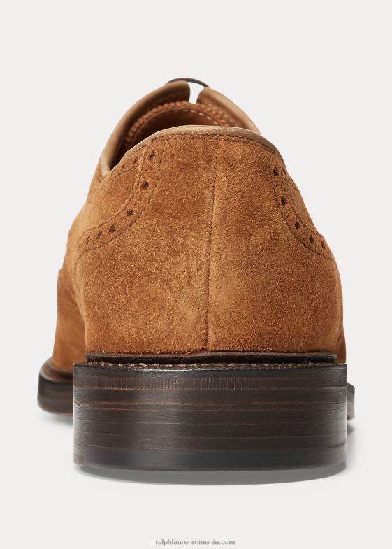 ruginiu pal nou bărbați Ralph Lauren vârful aripii din piele intoarsa brenton 046882116