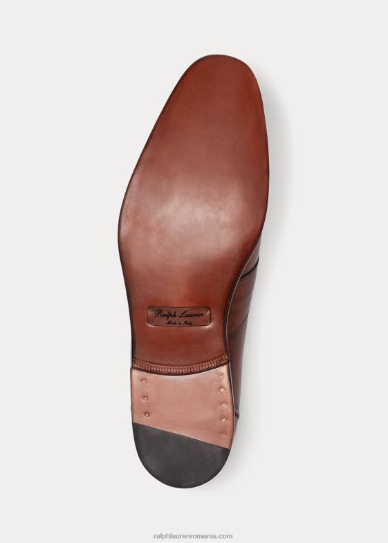 bronzat bărbați Ralph Lauren meegan penny loafer 046882156