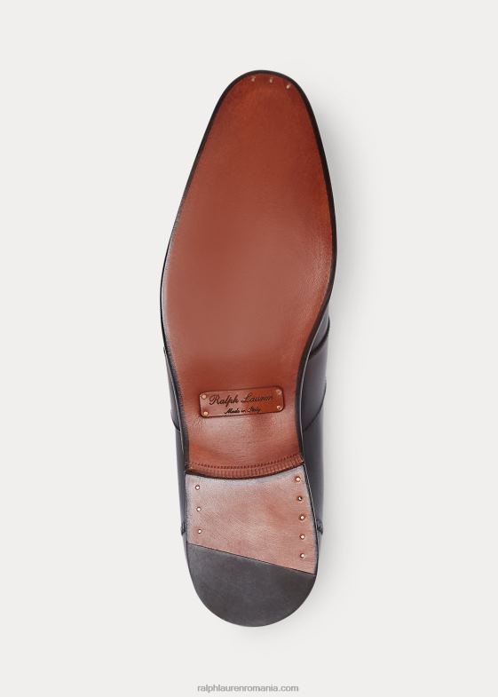 negru bărbați Ralph Lauren meegan penny loafer 046882159