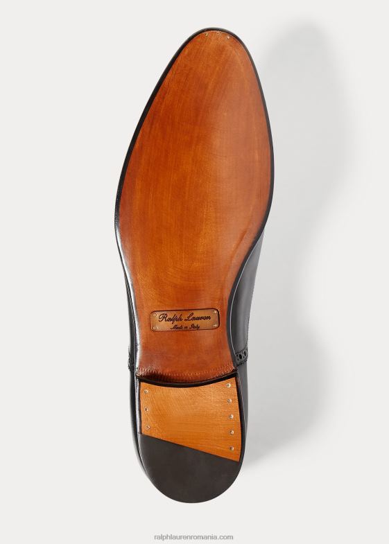 negru bărbați Ralph Lauren pantof denver cap-toe 046888734