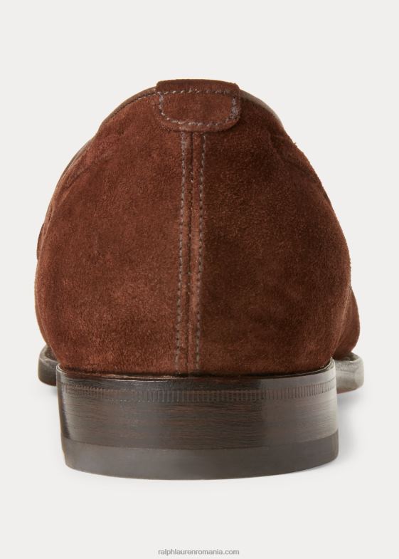 nurcă bărbați Ralph Lauren mocasnic din piele intoarsa cu ciucuri Luther 046882161