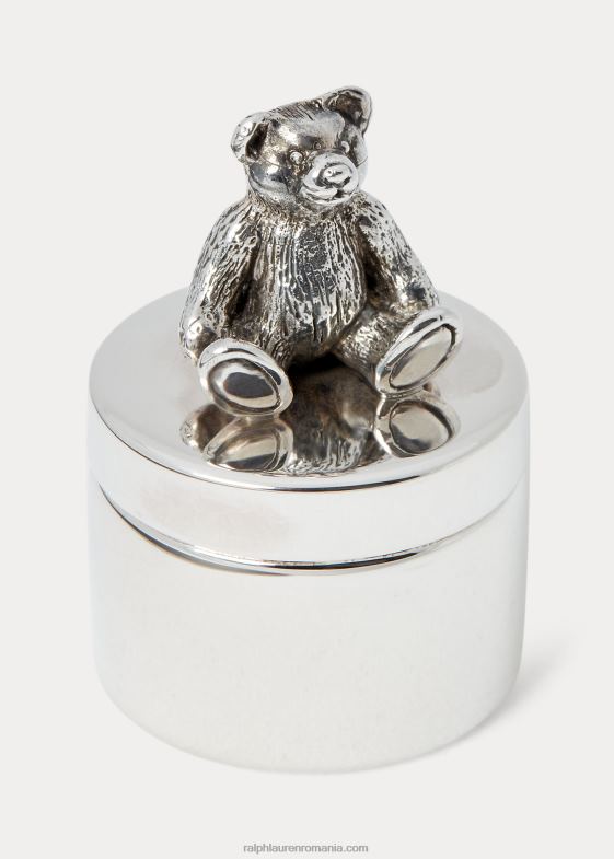 argint bebelus Ralph Lauren cutie de dinți din argint sterling pentru urs 046888116