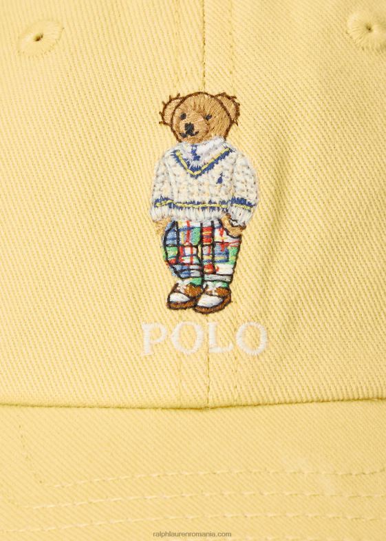 galben de porumb bebelus Ralph Lauren șapcă chino polo bear 046888336