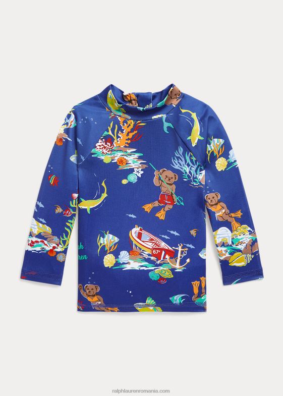 ligi mai jos bebelus Ralph Lauren ursu polo de performanta rash guard 046887950