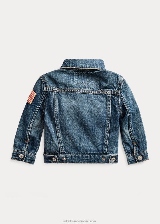 inwood bebelus Ralph Lauren geacă de camion de blugi 046888327