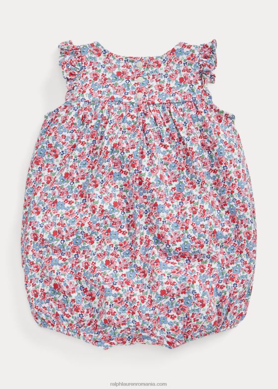 tyler floral bebelus Ralph Lauren Pantalon scurt bubble din jerseu de bumbac floral 046888154