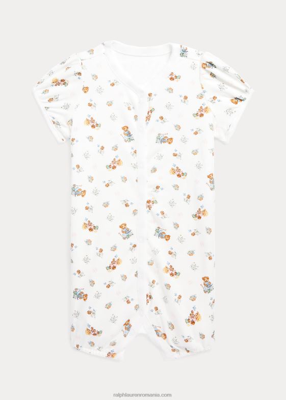 urs de grădină bebelus Ralph Lauren pantalon scurt din bumbac urs polo 046887675