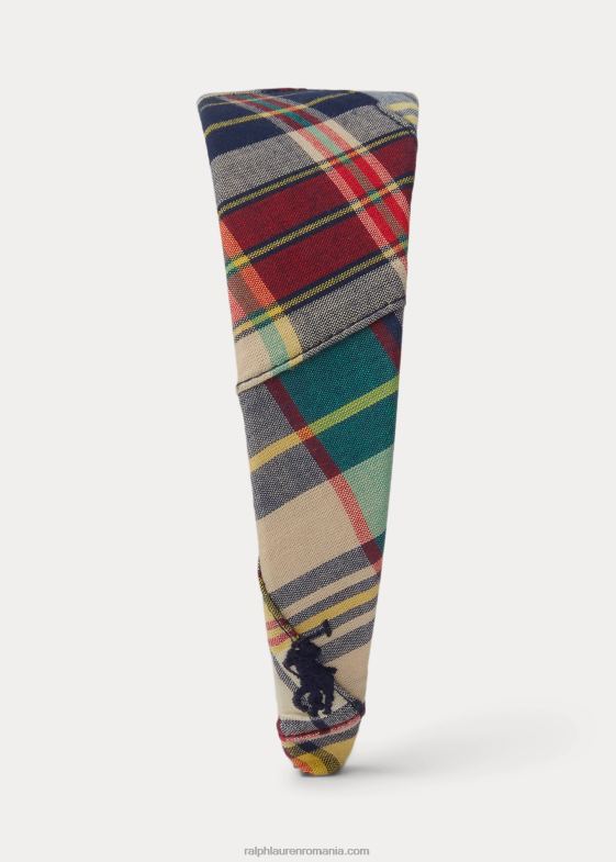 watchill mozaic copii Ralph Lauren bentita din bumbac în carouri 046887168