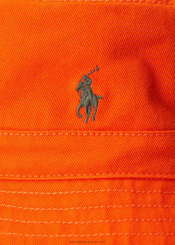 sailing orange/camo multi copii Ralph Lauren pălărie reversibilă din bumbac 046886670