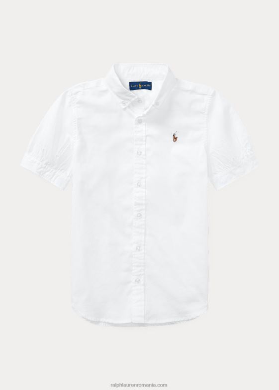 alb copii Ralph Lauren cămașă oxford 046887238