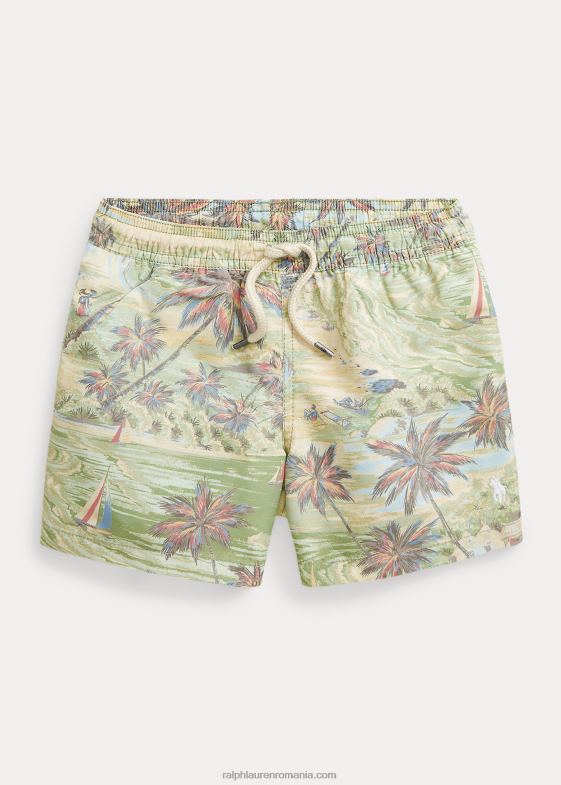 bazar de plajă hawaian copii Ralph Lauren trunchi de baie de călător 046889796