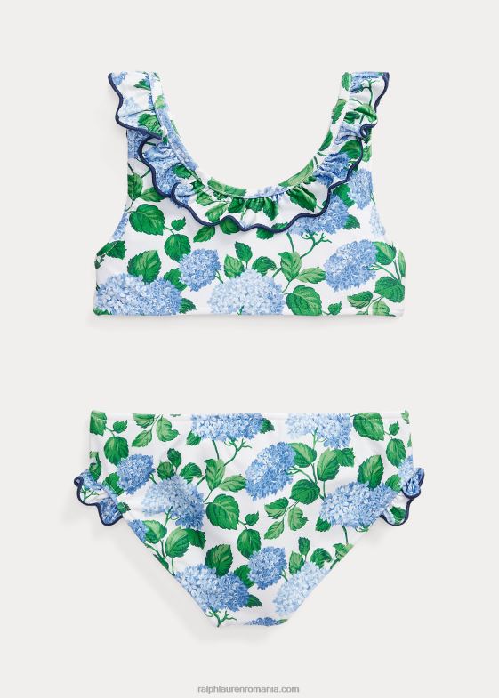 lenox hortensie floral copii Ralph Lauren costum de baie din două piese cu volane florale 046886873