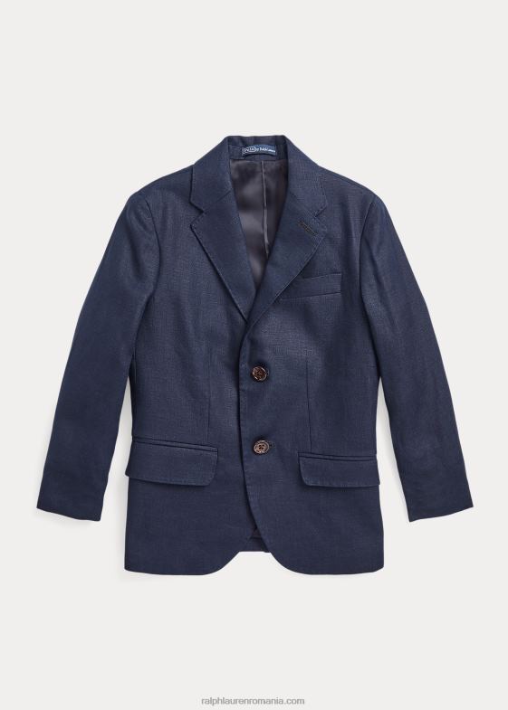 bleumarin inchis copii Ralph Lauren jachetă polo din in 046885812