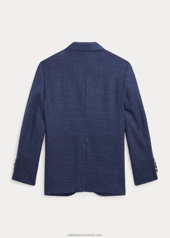 marina copii Ralph Lauren blazer polo din twill elastic elastic 046886182