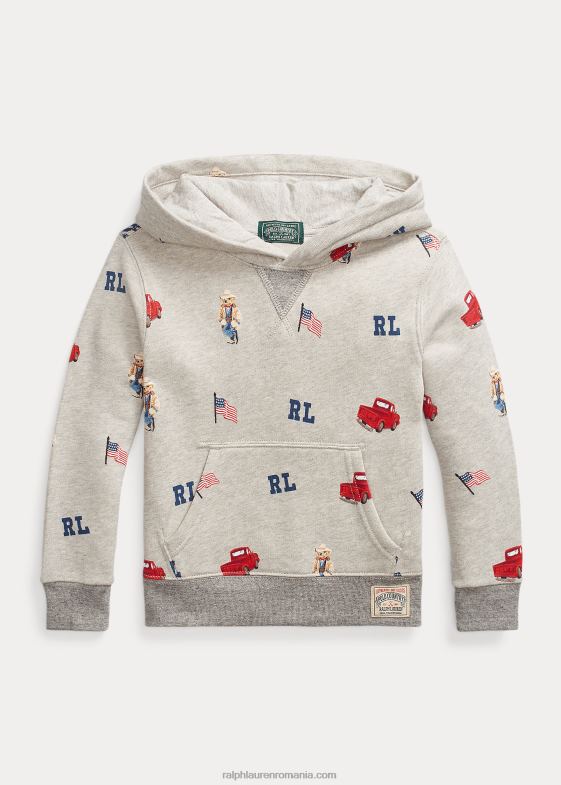 brooklyn heather copii Ralph Lauren hanorac din lână urs polo 046885810