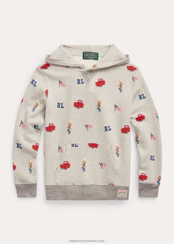 brooklyn heather copii Ralph Lauren hanorac din lână urs polo 046886183