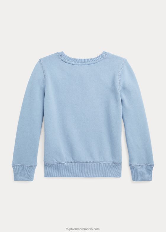 canal albastru copii Ralph Lauren hanorac din lână urs polo 046886808