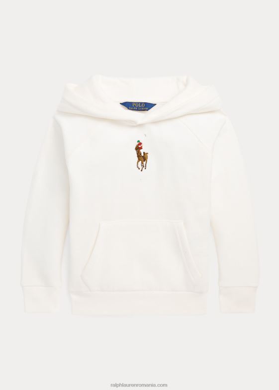 deckwash alb copii Ralph Lauren hanorac din lână mare ponei 046887353