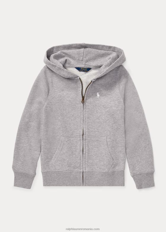erica gri deschis copii Ralph Lauren hanorac French Terry 046887027