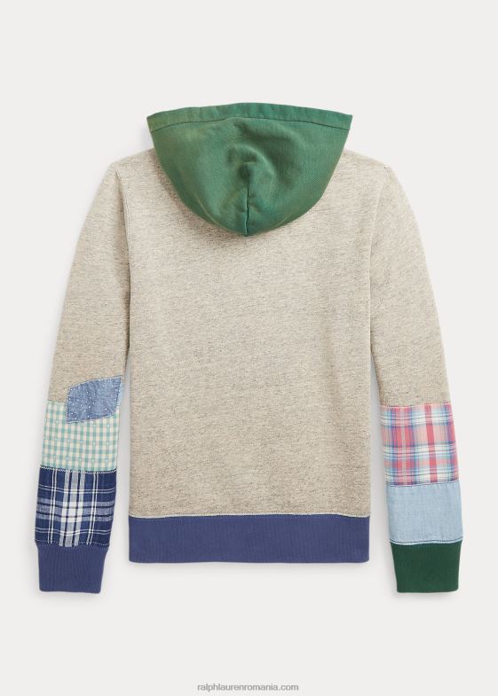 loft heather copii Ralph Lauren hanorac grafic din fleece patchwork 046889830