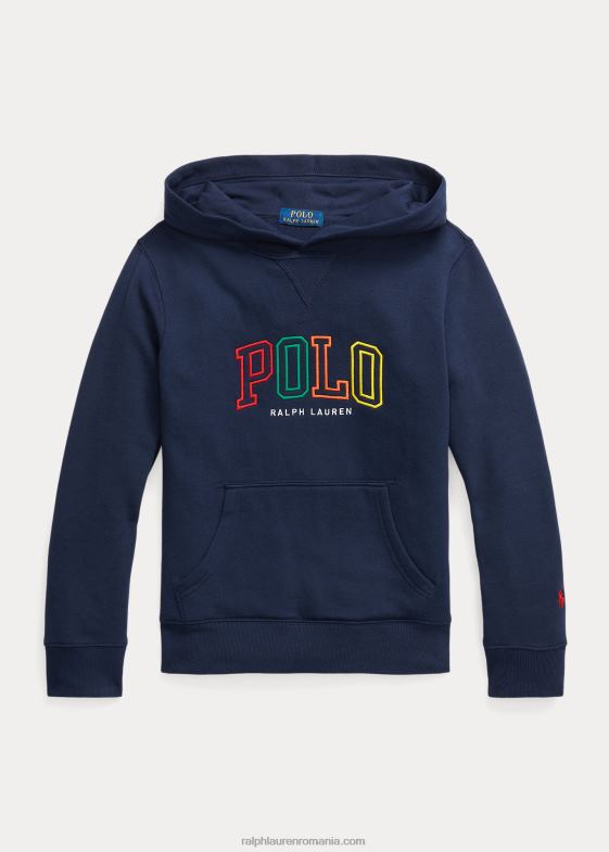 marina de croazieră copii Ralph Lauren hanorac cu logo fleece 046886634