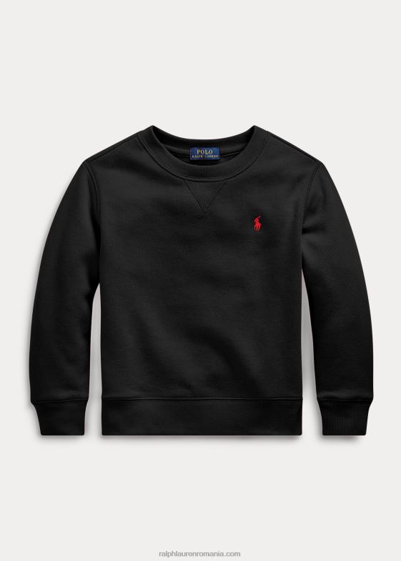 negru copii Ralph Lauren hanorac fleece 046885930