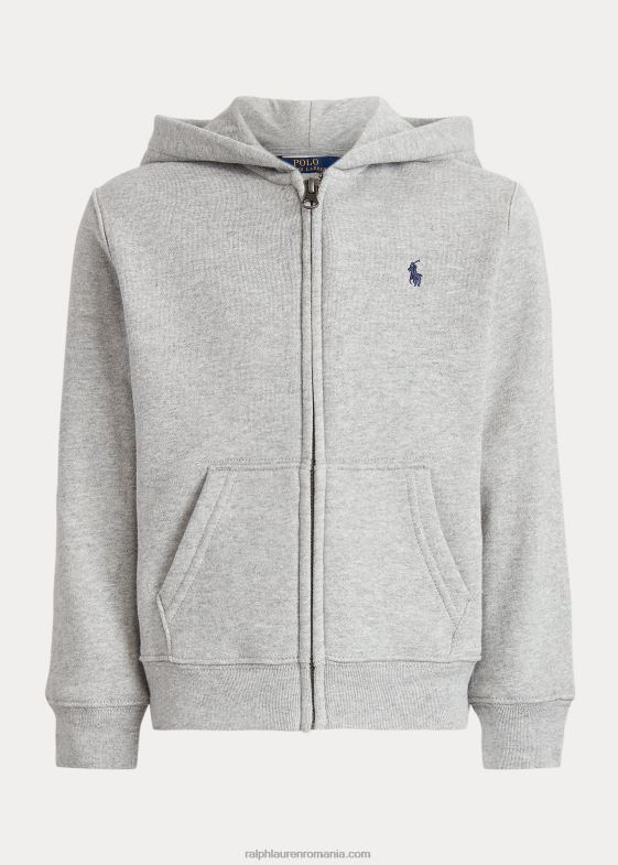 întuneric sport heather copii Ralph Lauren hanorac din fleece din amestec de bumbac 046885926