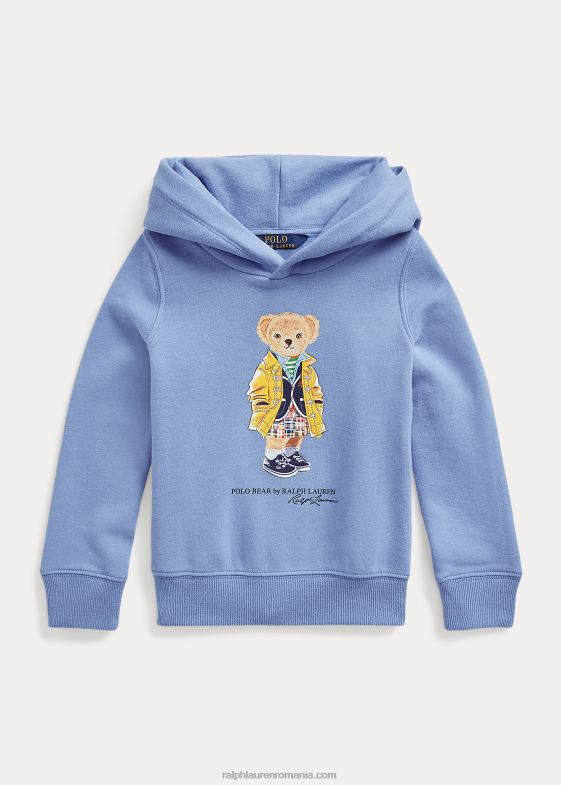 port insula albastru copii Ralph Lauren hanorac din lână urs polo 046887348