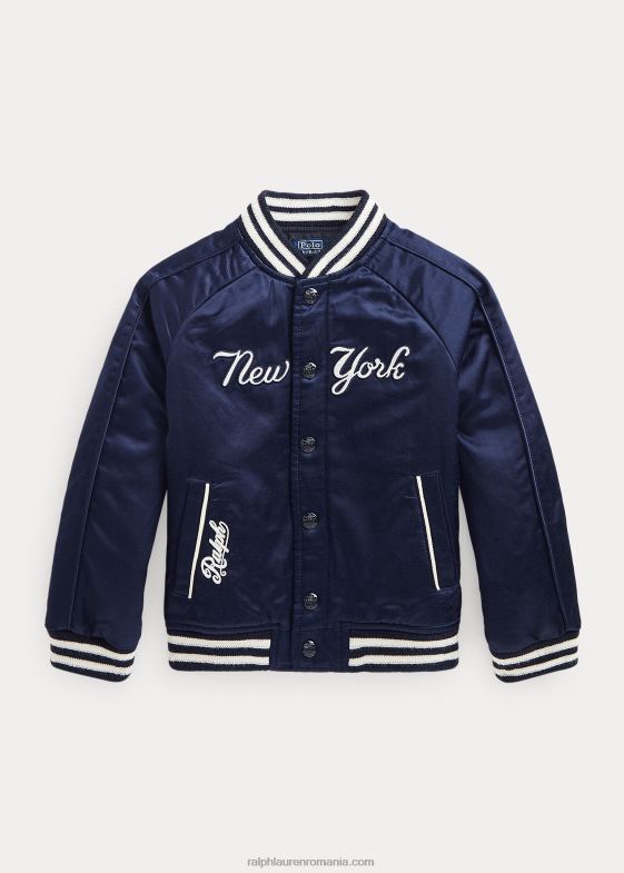 aviator bleumarin/alb copiijachetă polo ralph lauren yankees 046885909
