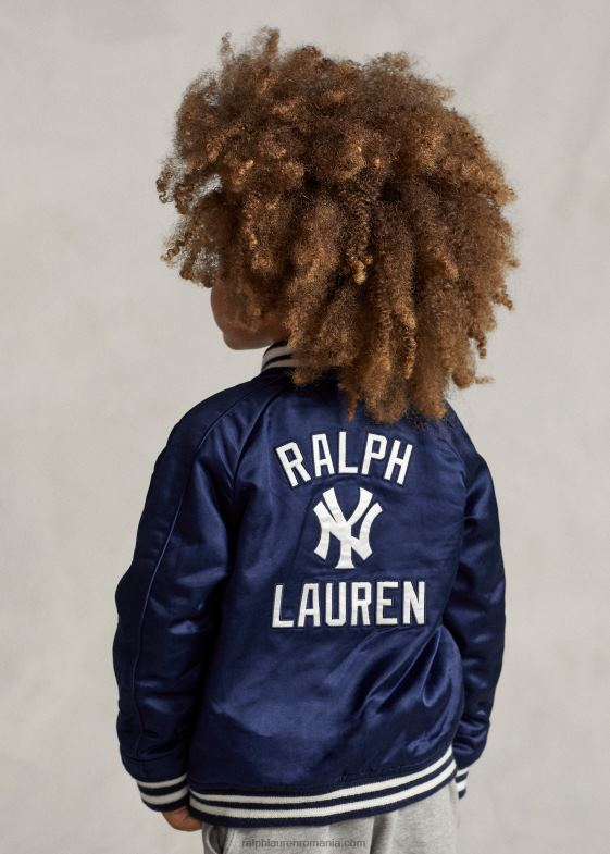 aviator bleumarin/alb copiijachetă polo ralph lauren yankees 046885909