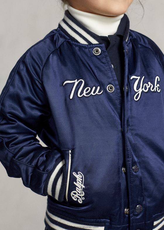 aviator bleumarin/alb copiijachetă polo ralph lauren yankees 046885909