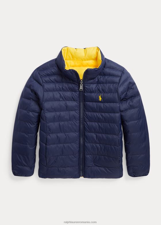 newport navy/yellowfin copii Ralph Lauren jachetă reversibilă p-layer 2 046887406
