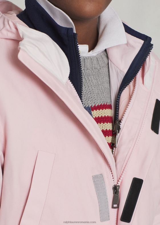 nuanță de roz copii Ralph Lauren jachetă utilitare hidrofugă p-layer 1 046886009