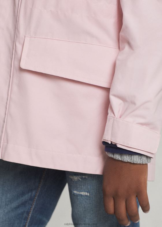 nuanță de roz copii Ralph Lauren jachetă utilitare hidrofugă p-layer 1 046886009